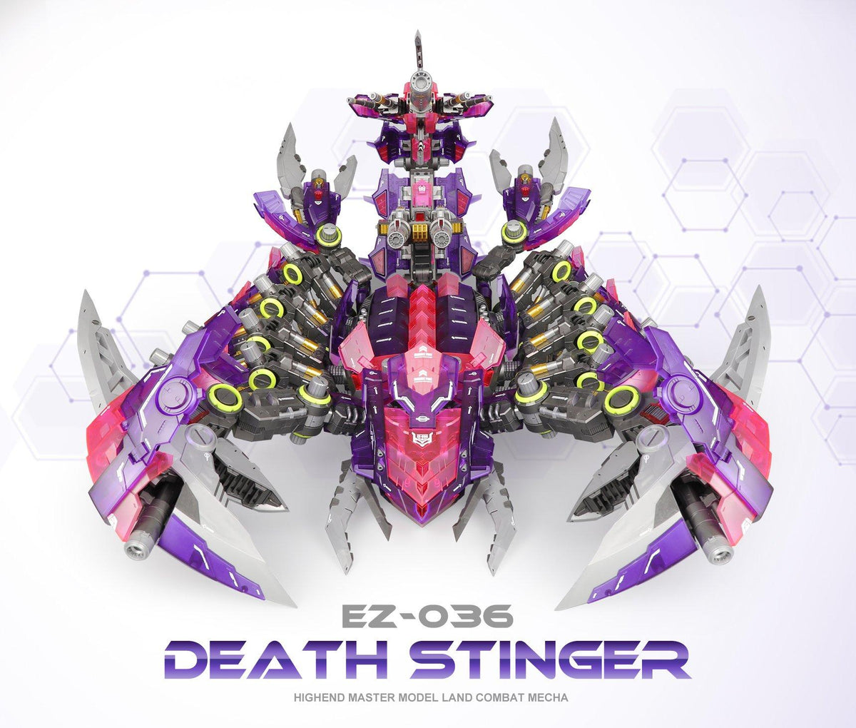 1/50 Death Stinger Model kit ZA EZ-036 Clear Edition