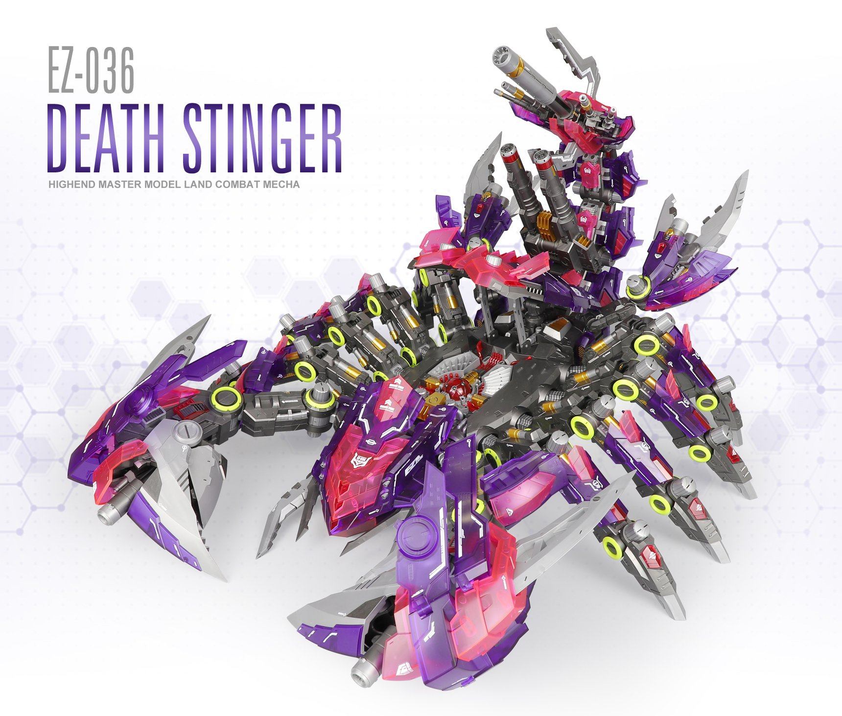 1/50 Death Stinger Model kit ZA EZ-036 Clear Edition