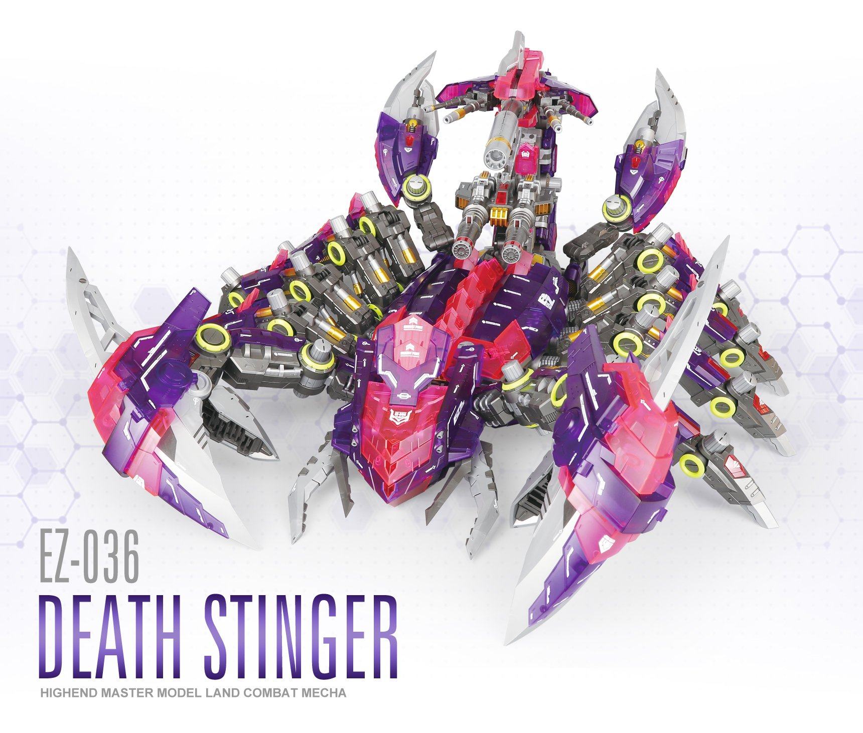 1/50 Death Stinger Model kit ZA EZ-036 Clear Edition