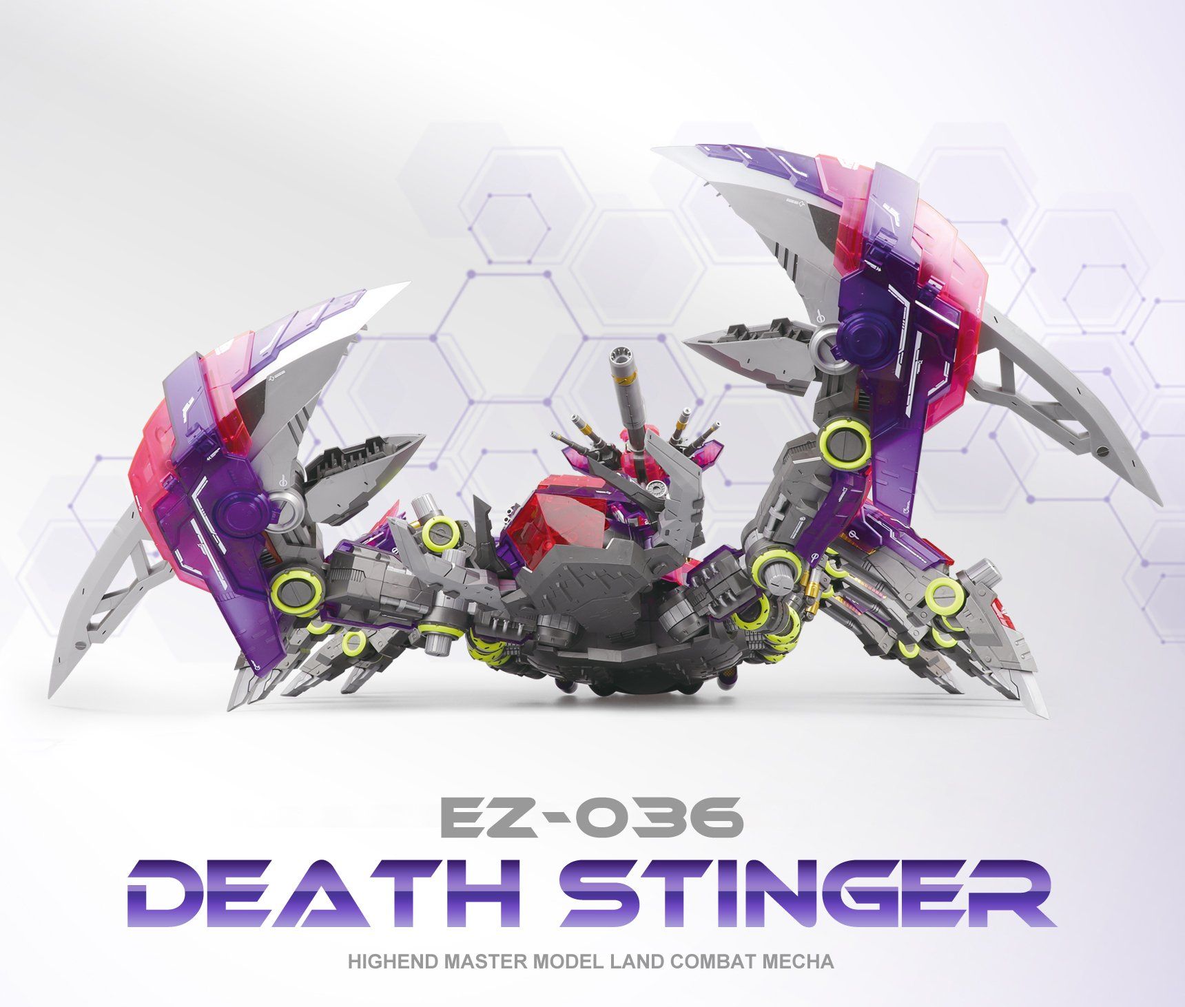 1/50 Death Stinger Model kit ZA EZ-036 Clear Edition