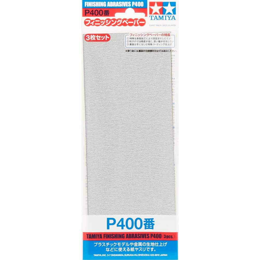Tamiya Finishing Abrasives P400