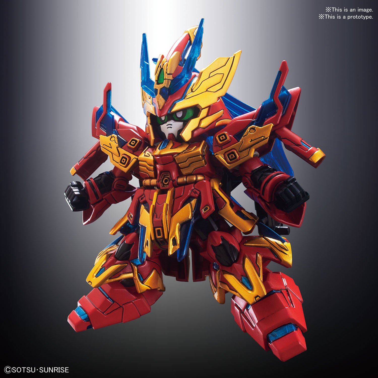Soketsuden Zhang Liao Sazabi "SD Sangoku Soketsuden", Bandai SD
