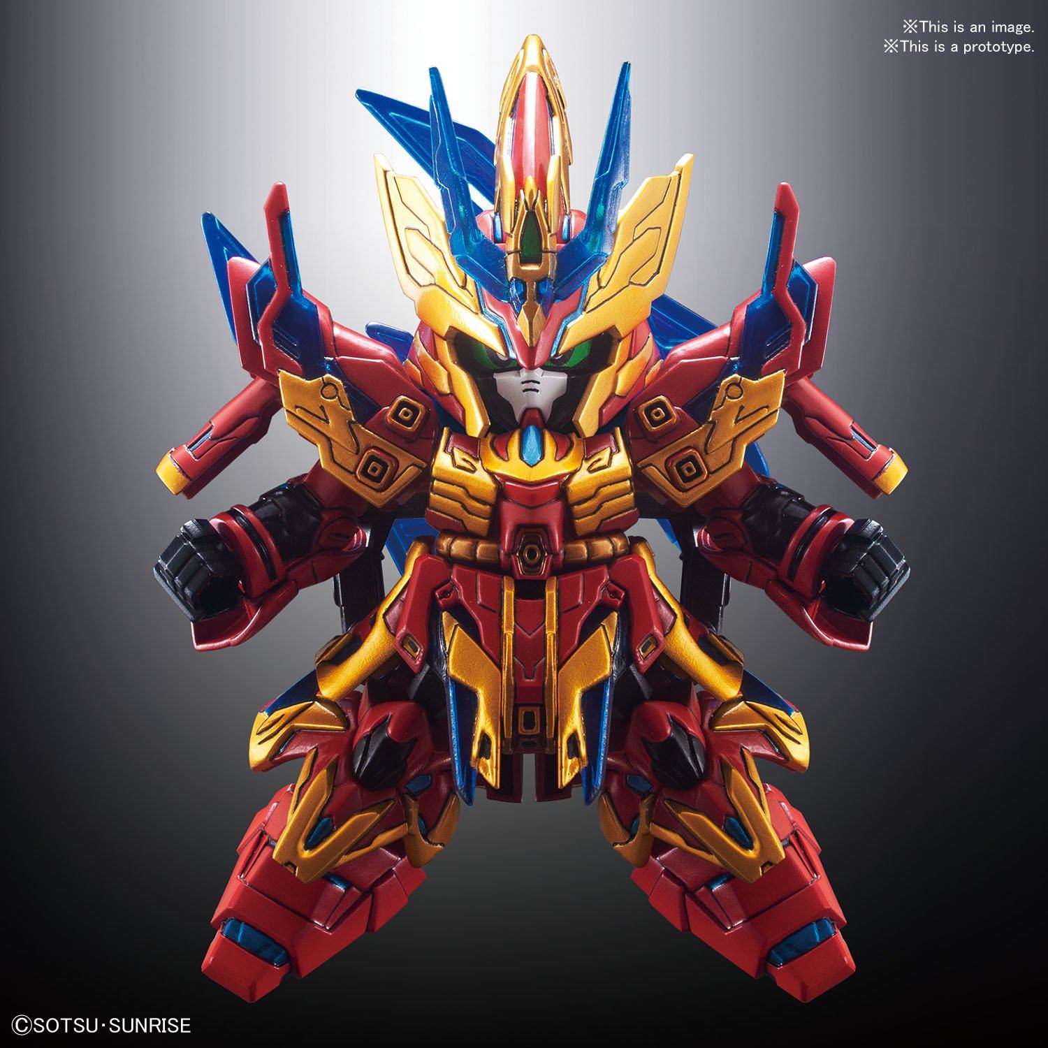 Soketsuden Zhang Liao Sazabi "SD Sangoku Soketsuden", Bandai SD