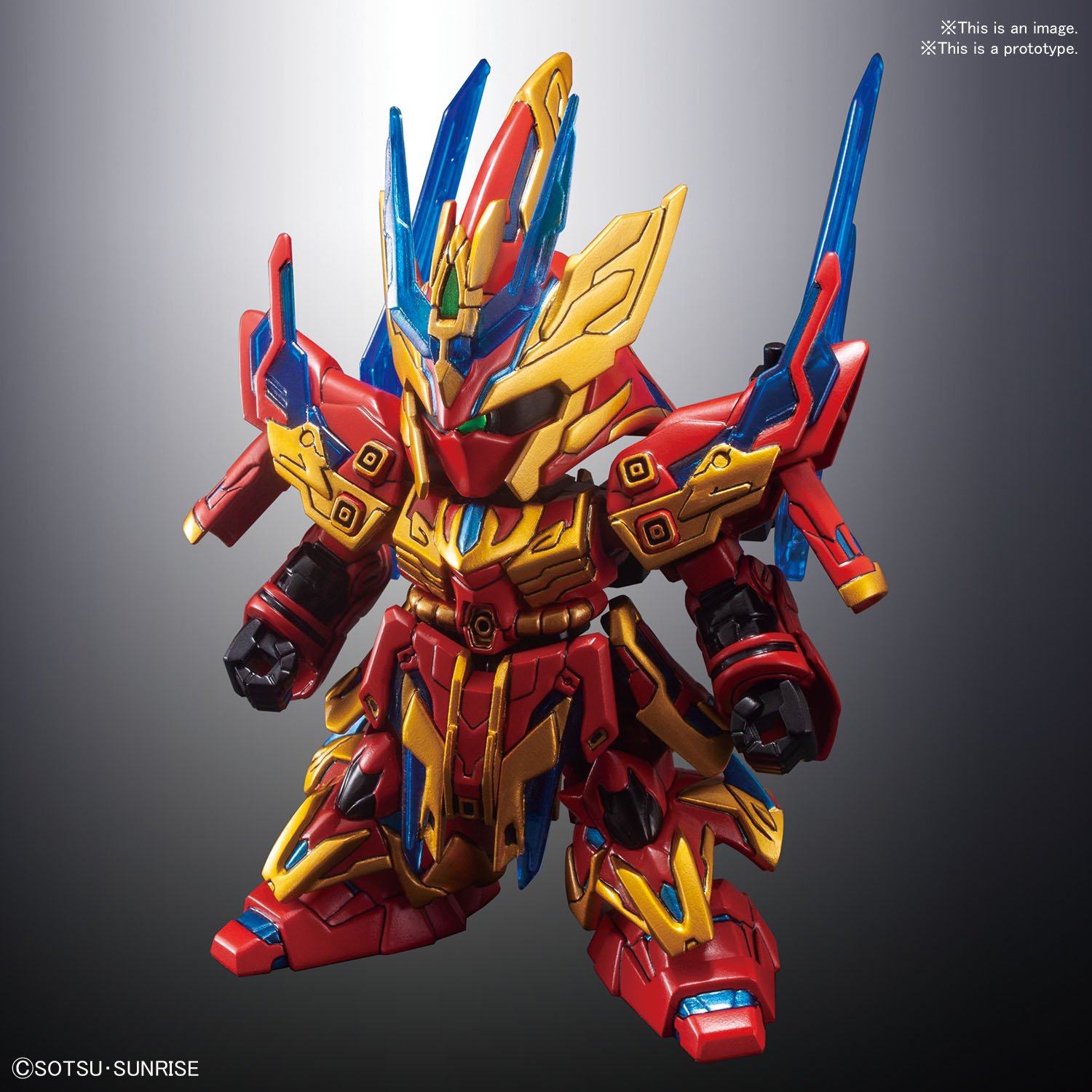 Soketsuden Zhang Liao Sazabi "SD Sangoku Soketsuden", Bandai SD