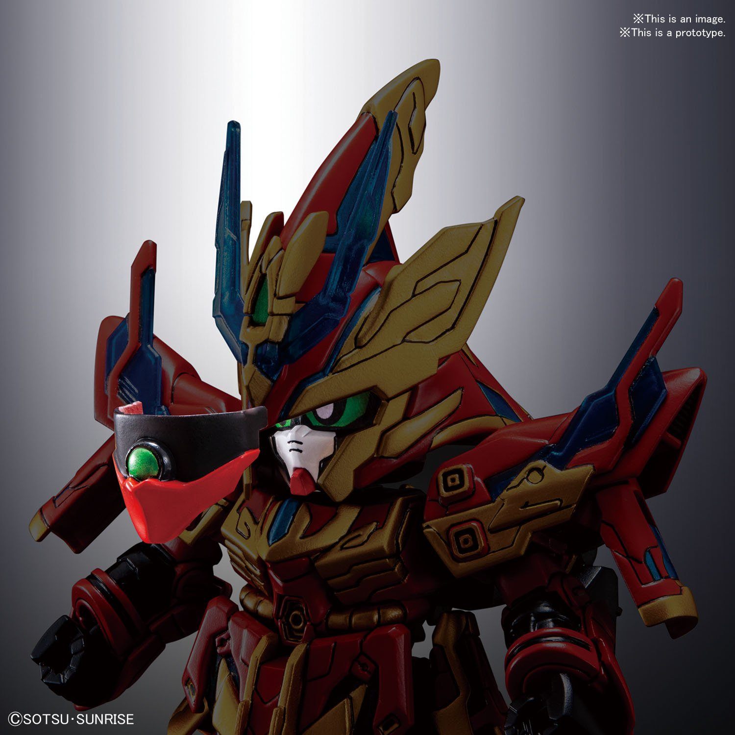 Soketsuden Zhang Liao Sazabi "SD Sangoku Soketsuden", Bandai SD