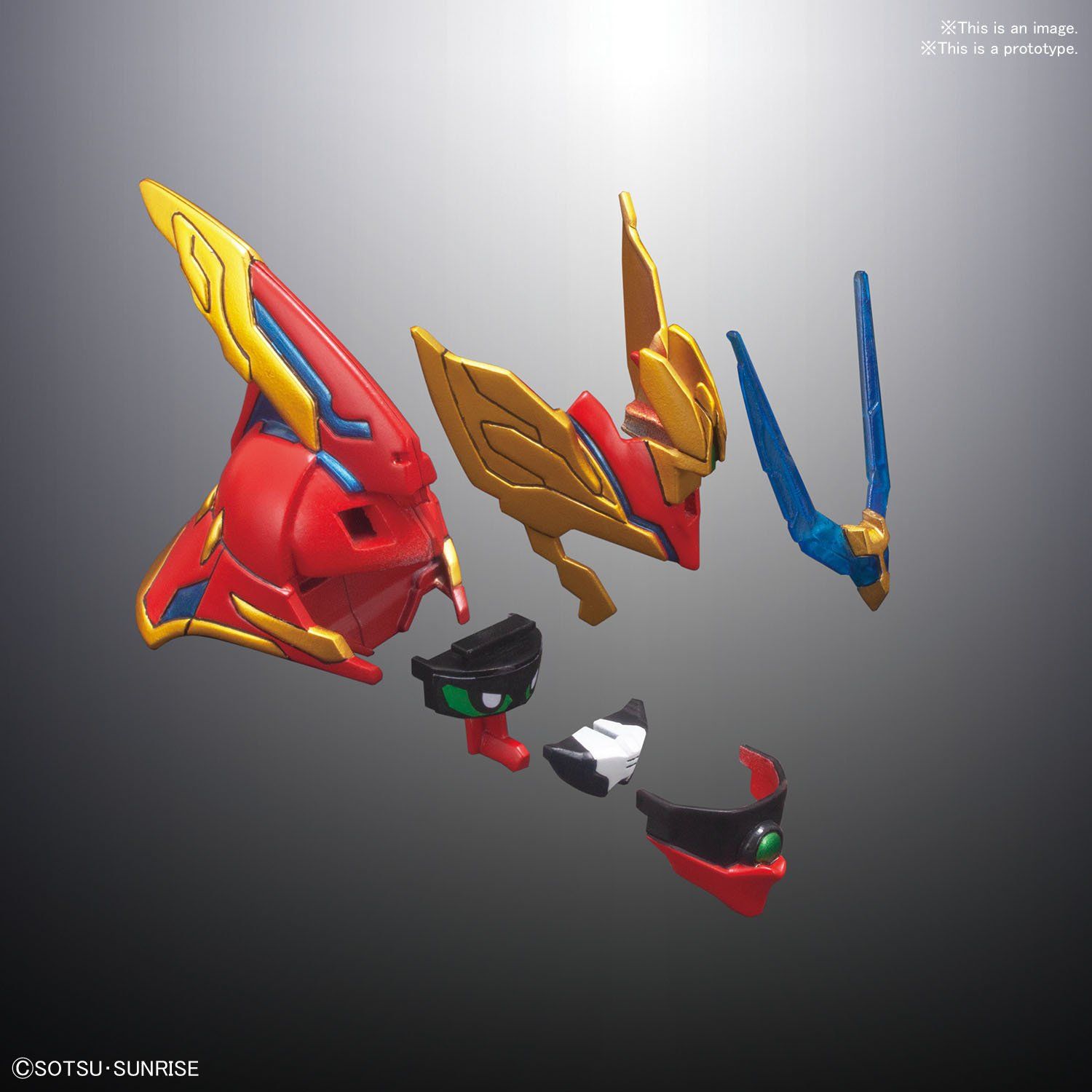 Soketsuden Zhang Liao Sazabi "SD Sangoku Soketsuden", Bandai SD