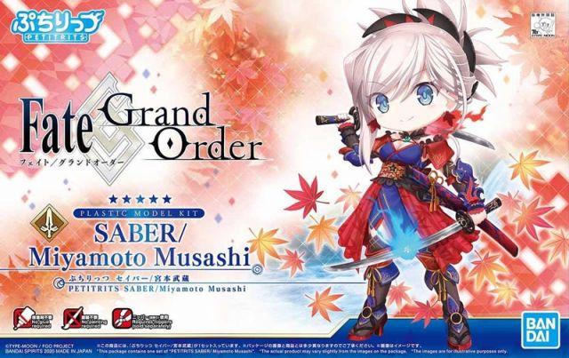 #05 Saber Miyamoto Musashi "Fate/Series", Bandai Spirits Petitrits
