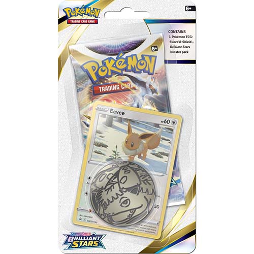 Pokémon Brilliant Stars Eevee Checklane Blister Pack