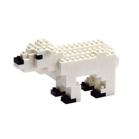 Polar Bear "Animals", Nanoblock Collection Series