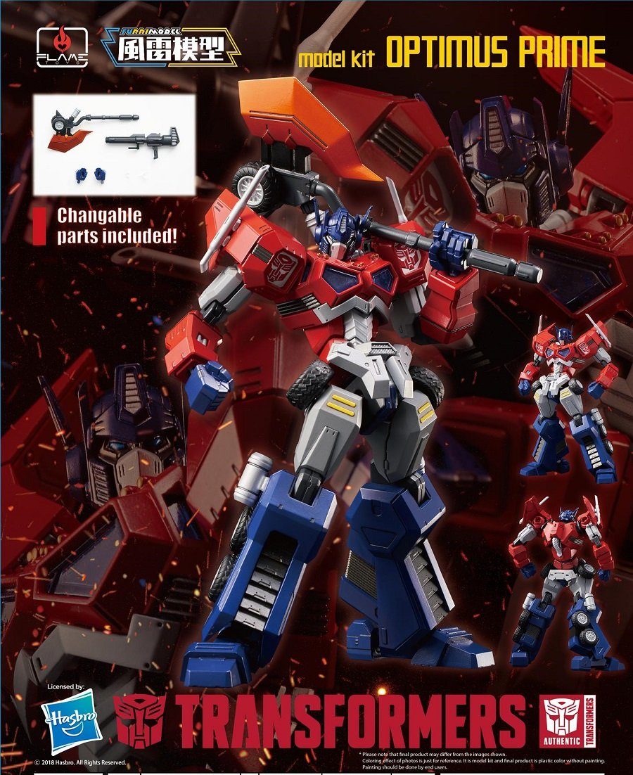 01 Optimus Prime (Attack Mode) "Transformers", Flame Toys Furai Model