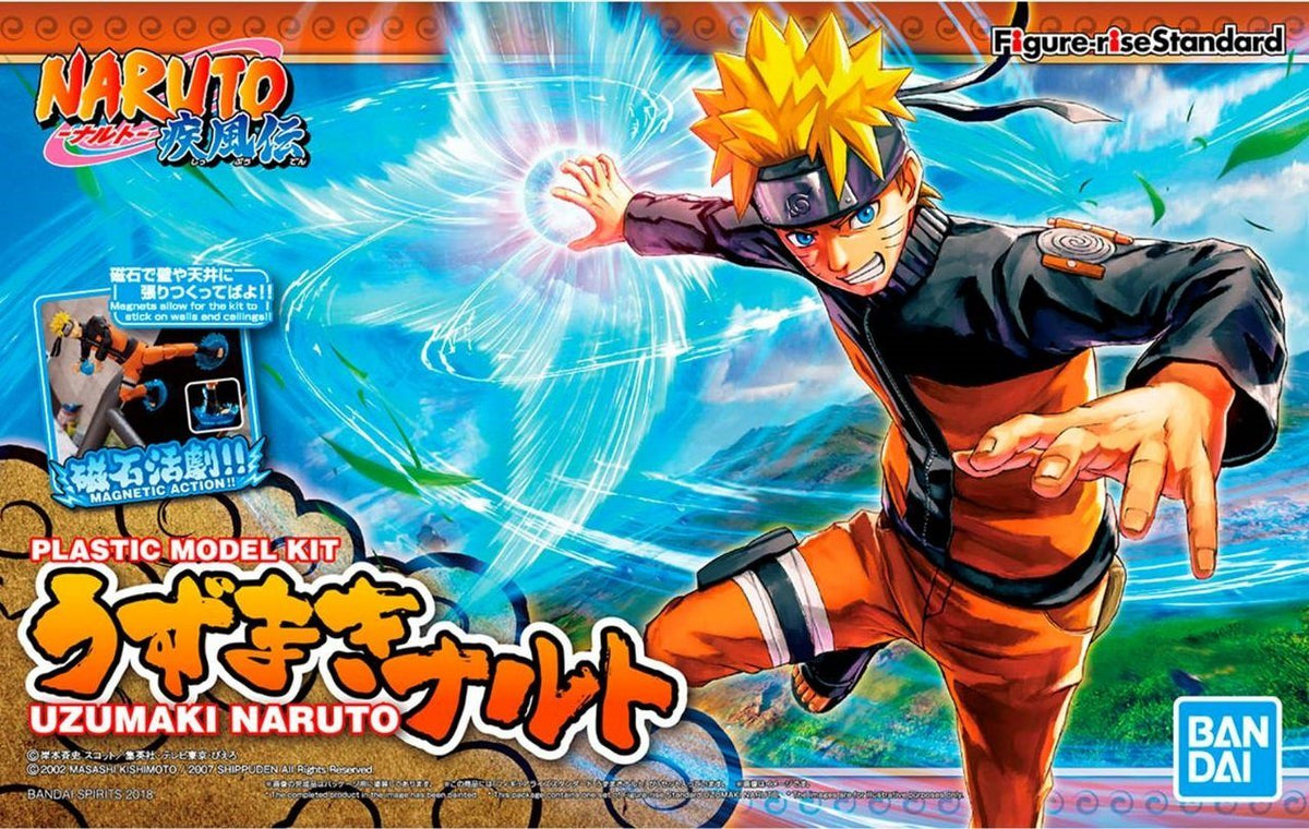 Naruto Shippuden Figure-rise Standard Uzumaki Naruto Model Kit