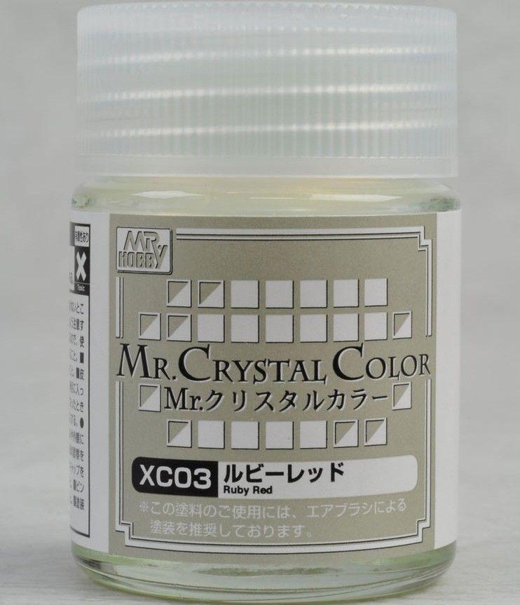 XC03 Mr Crystal Color XC Ruby Red (18ml)