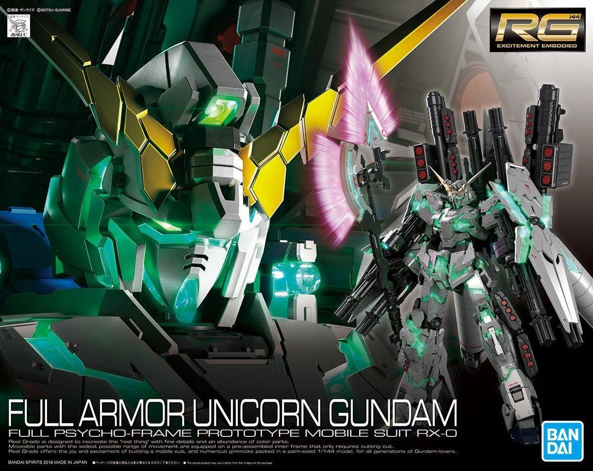 RG FULL ARMOR UNICORN GUNDAM 新品 RG 1/144 #30 Full Armor Unicorn Gundam – USA Gundam Store