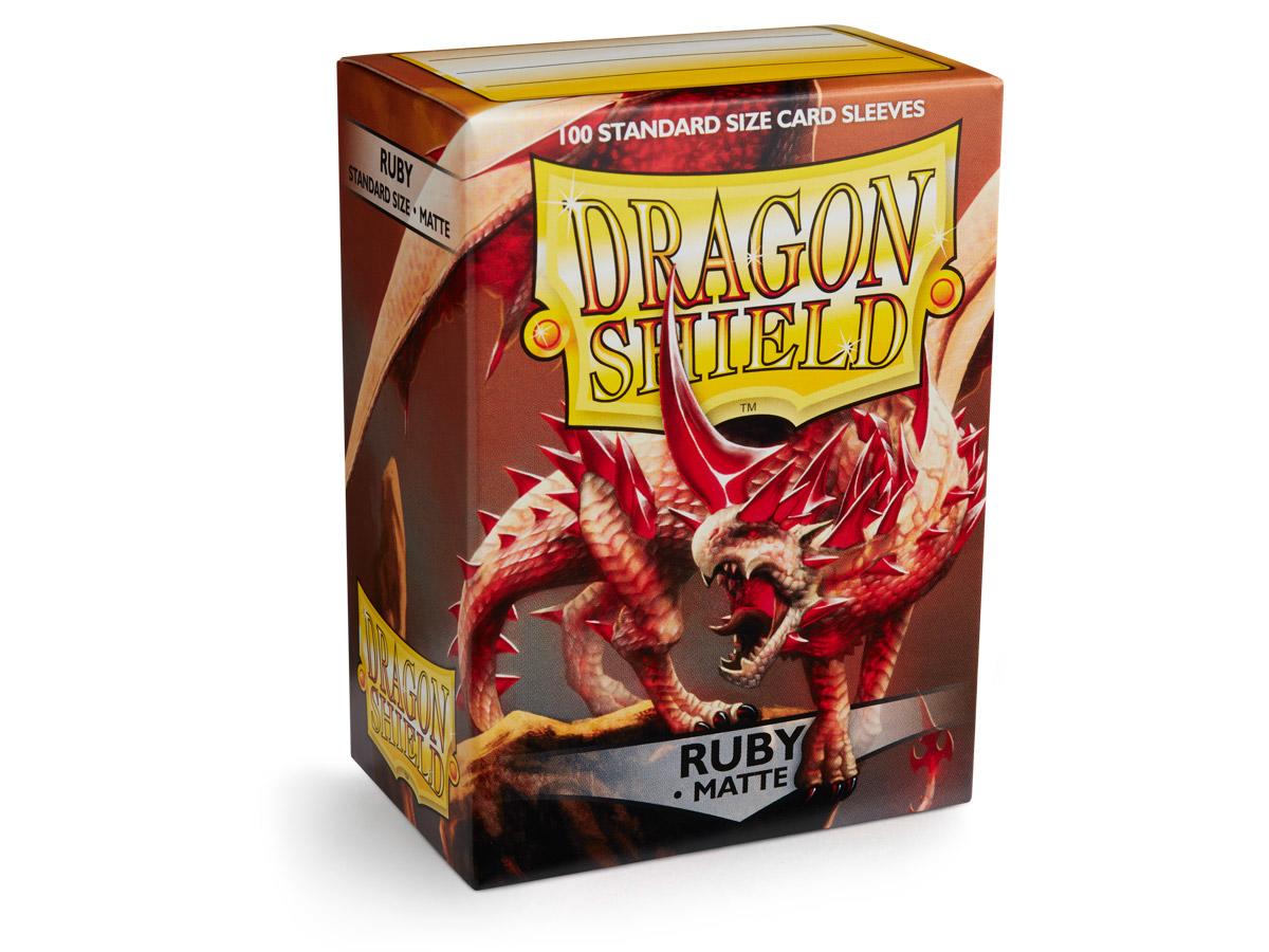Dragon Shield Sleeves: Classic - Matte Ruby (100)