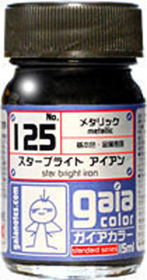 Gaia Metallic Color 125 Star Bright Iron 15ML