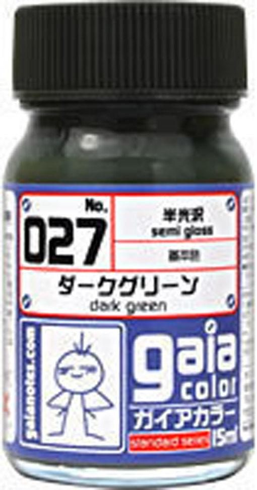 Gaia Military Color 027 Dark Green 15ML