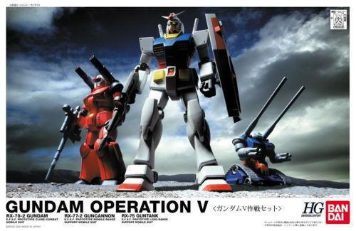 HGUC 1/144 Gundam Operation V Set