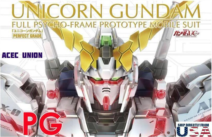 Metal Detail-Up Parts Set GOLD For Bandai PG 1/60 Unicorn Gundam