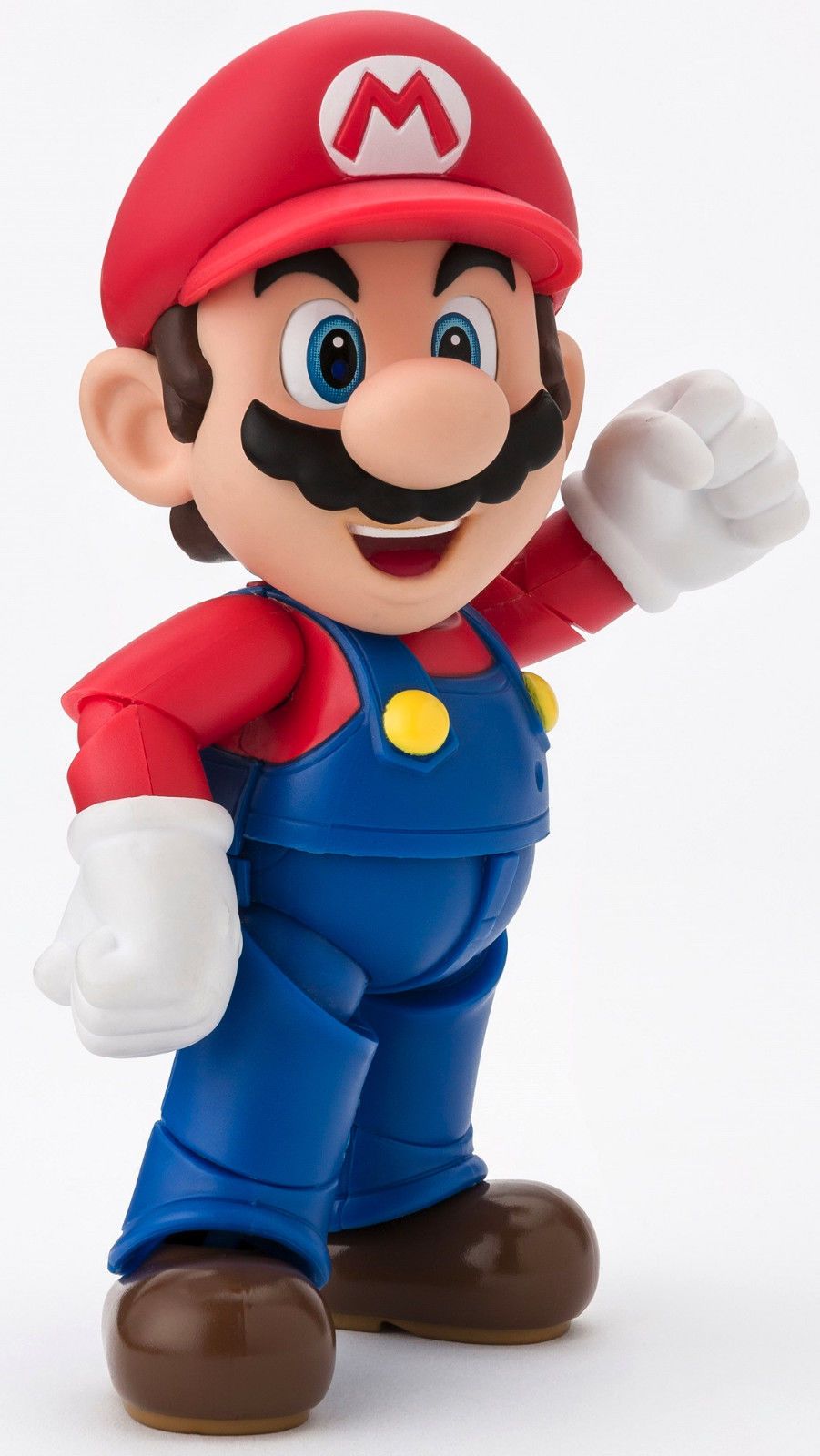 S.H.Figuarts Mario New Package Ver. Super Mario Brothers Action Figure Bandai