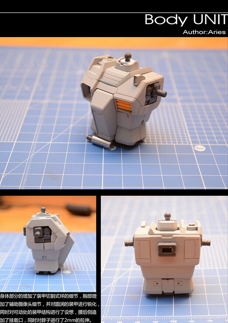 1/100 Gm Cannon Revived resin kit