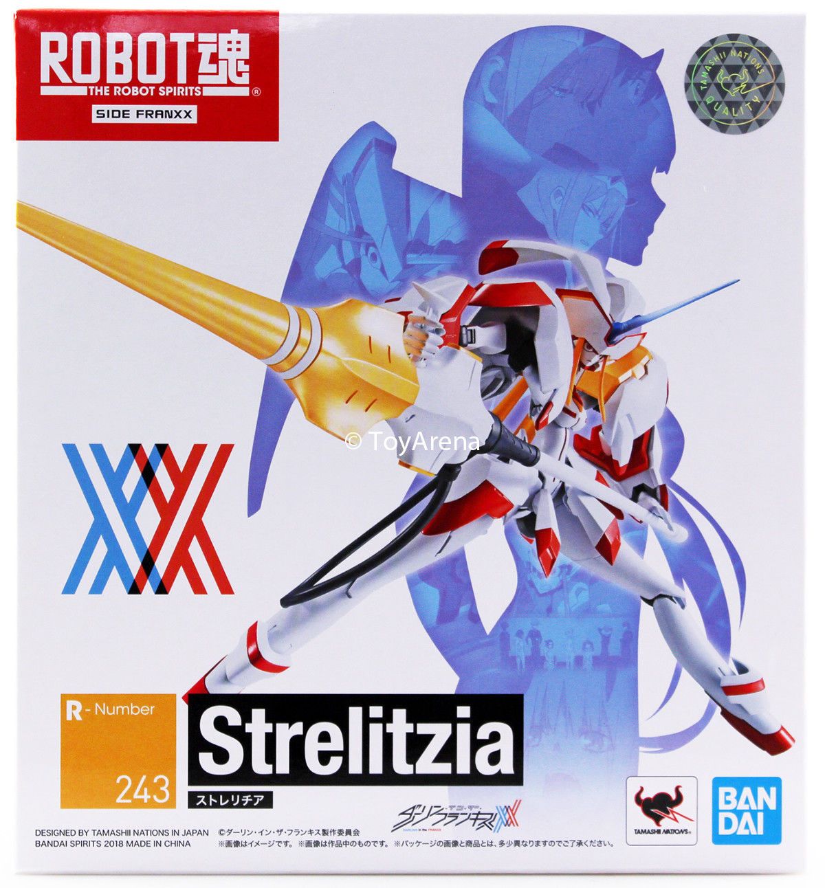 Strelizia "Darling In The Franxx", Bandai Robot Spirits