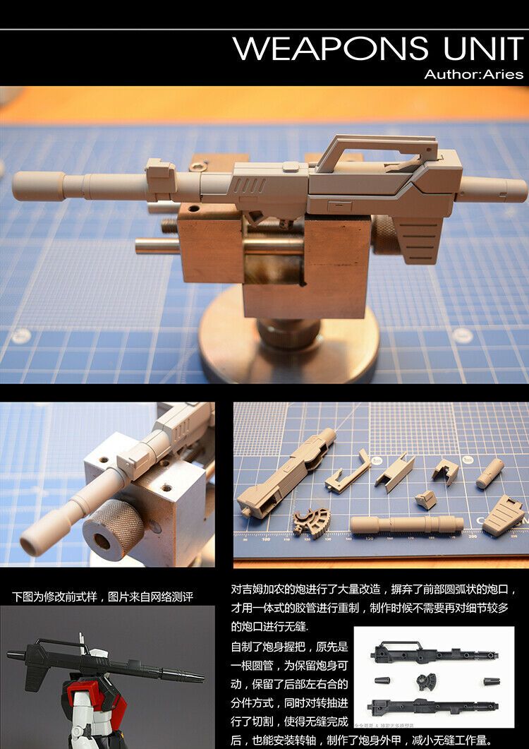 1/100 Gm Cannon Revived resin kit
