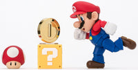 S.H.Figuarts Mario New Package Ver. Super Mario Brothers Action Figure Bandai
