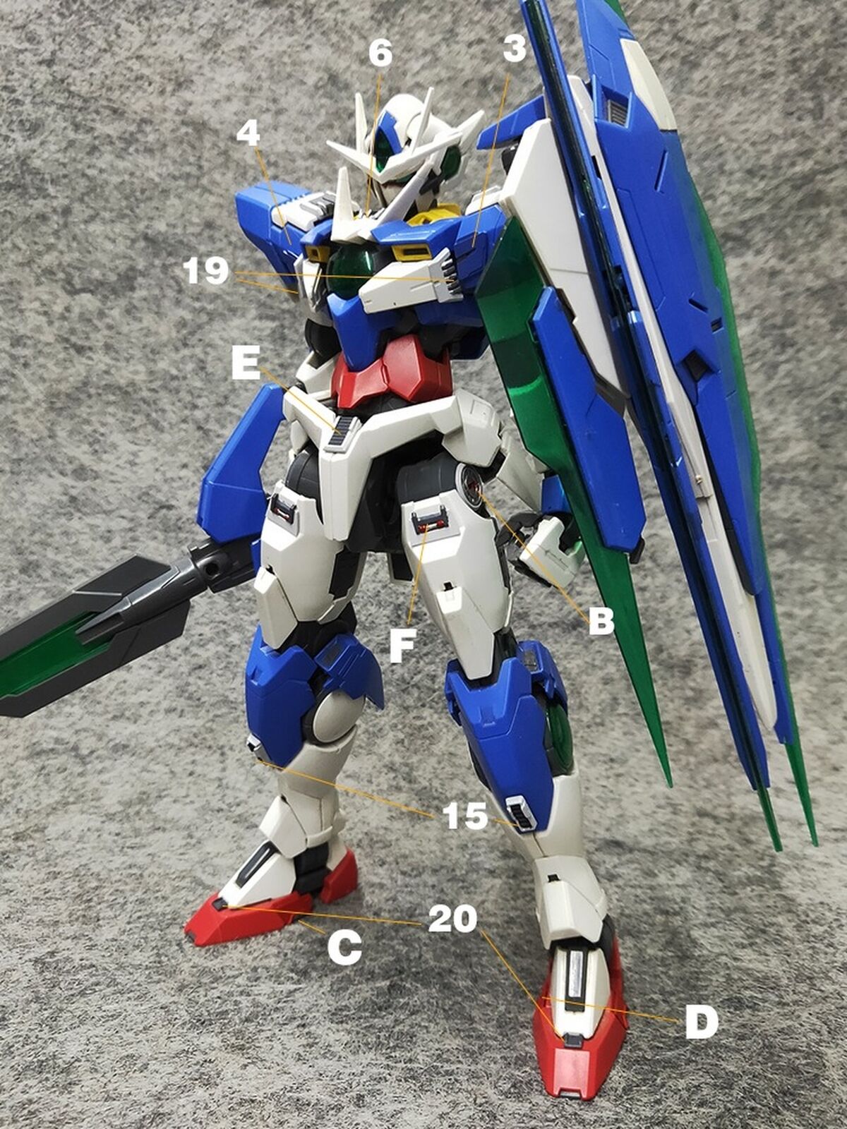 D.U.A Details Upgrade Accessories GP-014 MG Qan[t]