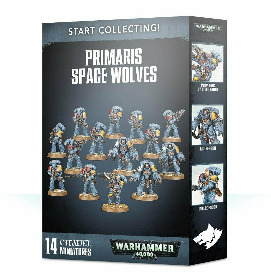 Warhammer 40k Start Collecting Primaris Space Wolves