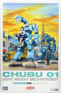 Hasegawa 1/35 Mechatro chubu No. 01 Light Green and Green