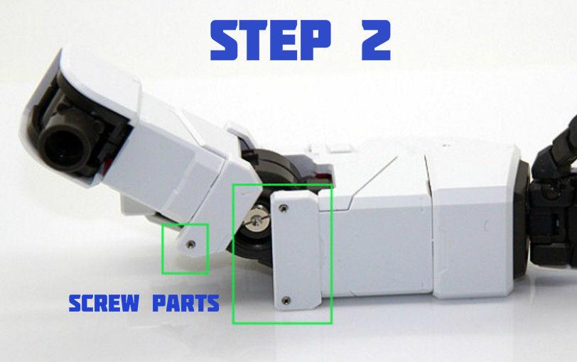 Metal Detail-Up Parts Set RED For Bandai PG 1/60 Unicorn Gundam