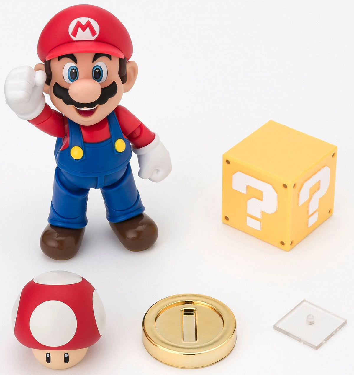 S.H.Figuarts Mario New Package Ver. Super Mario Brothers Action Figure Bandai