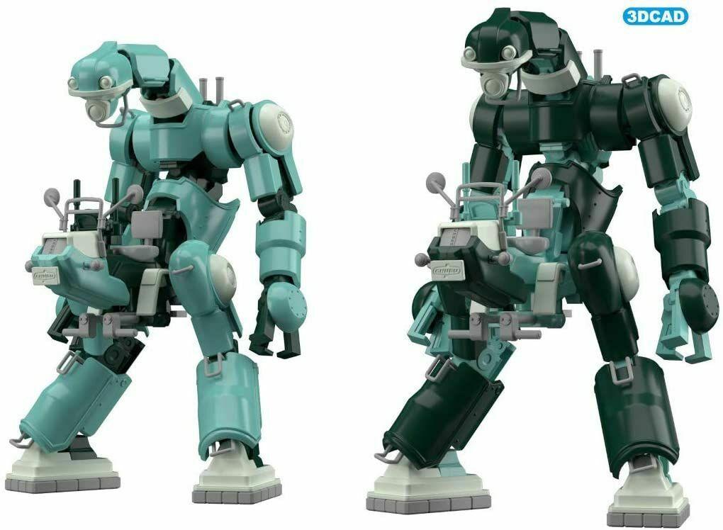Hasegawa 1/35 Mechatro chubu No. 01 Light Green and Green