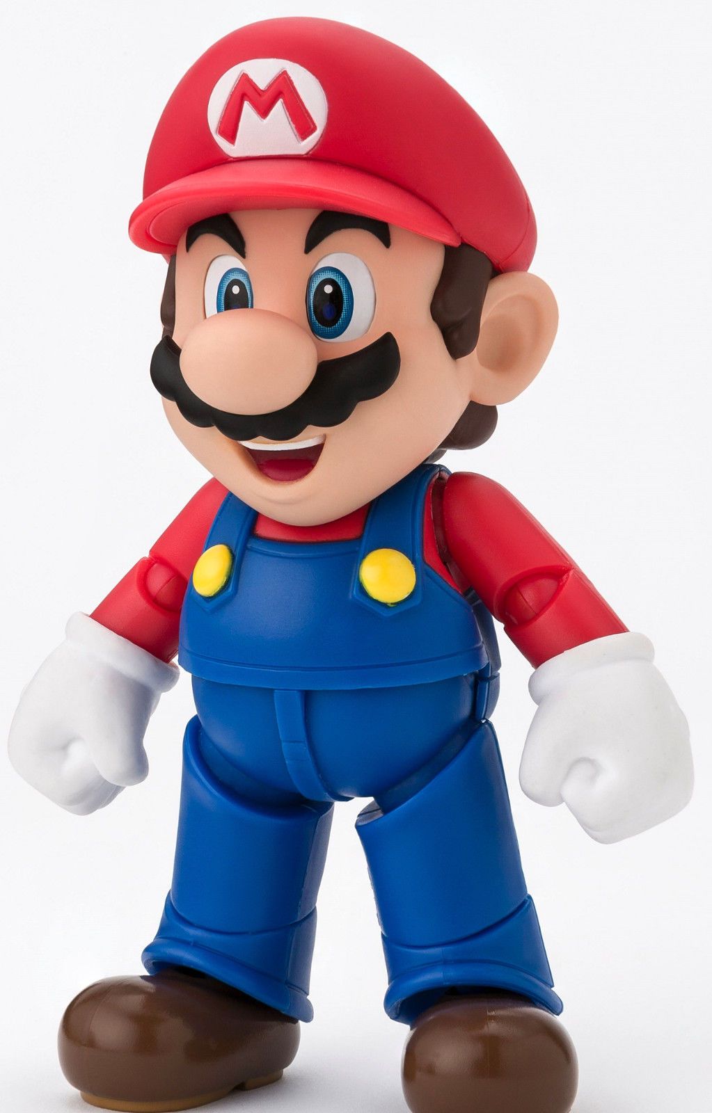 S.H.Figuarts Mario New Package Ver. Super Mario Brothers Action Figure Bandai