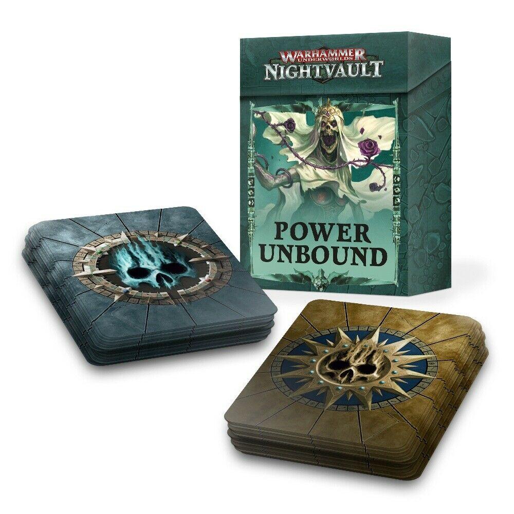 Warhammer Underworlds Nightvault Power Unbound Cards 110-58-60