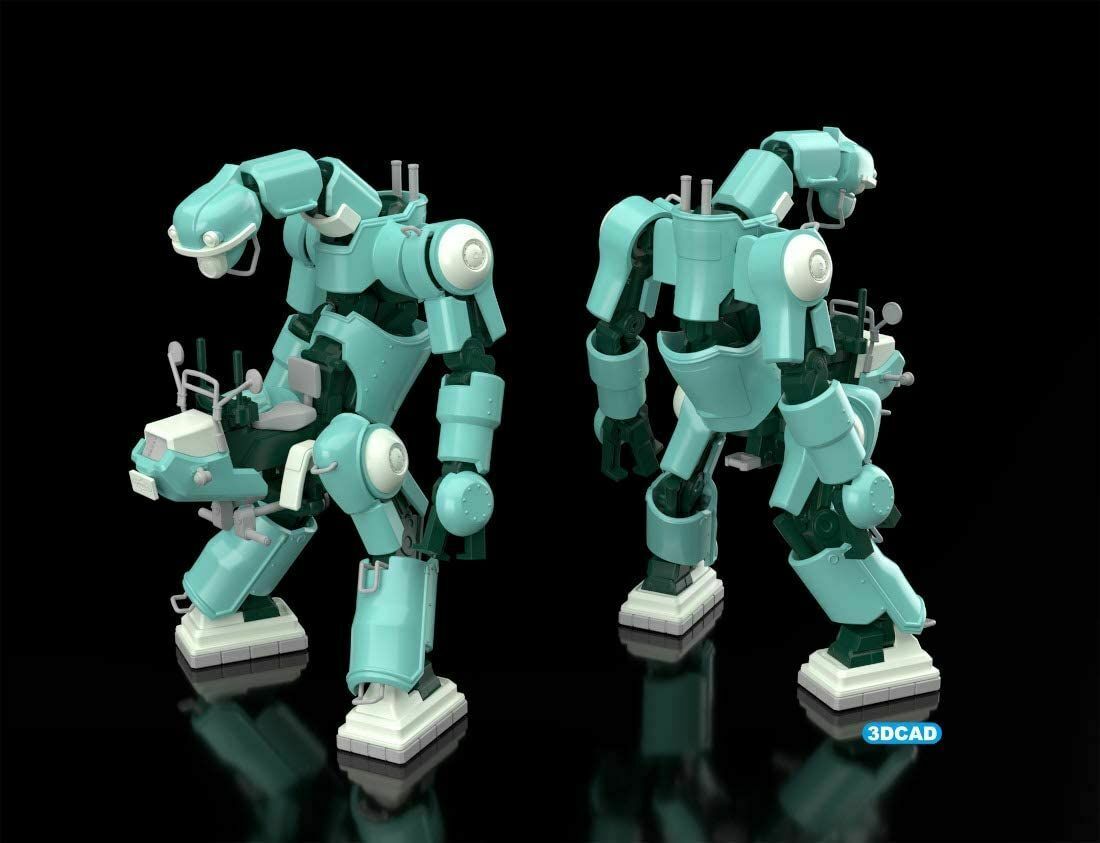 Hasegawa 1/35 Mechatro chubu No. 01 Light Green and Green