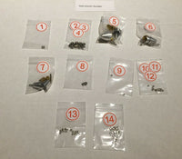 Metal Detail-Up Parts Set GOLD For Bandai PG 1/60 Unicorn Gundam