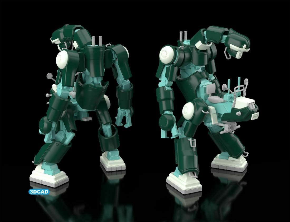 Hasegawa 1/35 Mechatro chubu No. 01 Light Green and Green