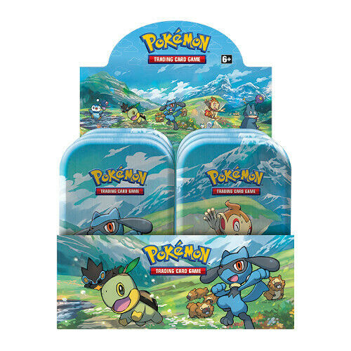 Pokemon Sinnoh Stars Mini Tin Box 10 pack