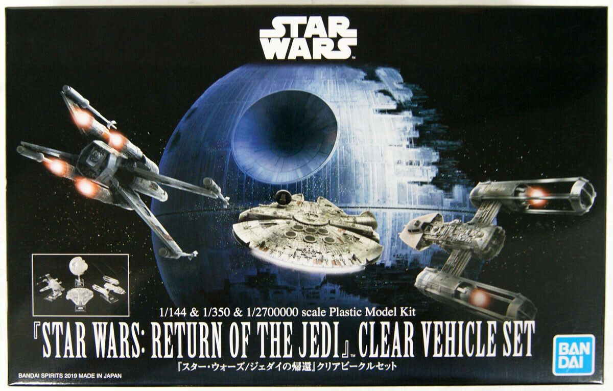 Return of the Jedi Clear Vehicle Set  "Star Wars", Bandai Spirits VM