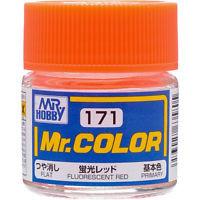 C171 Semi Gloss Fluorescent Red 10ml