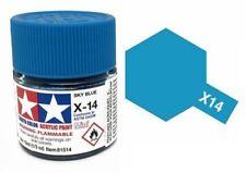 Tamiya Color Sky Blue Mini Acrylic Gloss Finish X-14