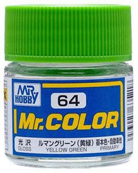 C64 Gloss Yellow Green 10ml