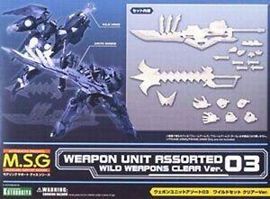 M.S.G Weapon Unit Assorted 03 WILD WEAPONS CLEAR Ver