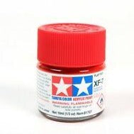 Tamiya Color Flat Red Mini Acrylic Matte Finish XF-7