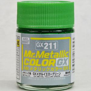 GX211 Mr.Metallic Color GX Metal Yellow Green