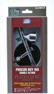 PS289 Mr. Procon Boy WA Platinum (0.3mm) Airbrush w/ Air Up System, GSI