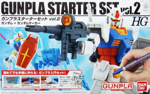 1/144 HGUC Gunpla Starter Set 2: Gundam Version G30th & Gundam Marker