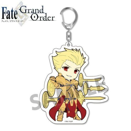 Pic-Lil! Pikuriru Fate/Grand Order Trading Acrylic Keychain 2 Archer Gilgamesh
