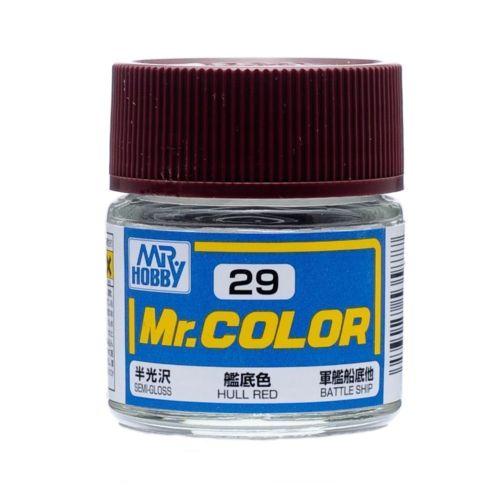 C29 Semi-Gloss Hull Red 10ml
